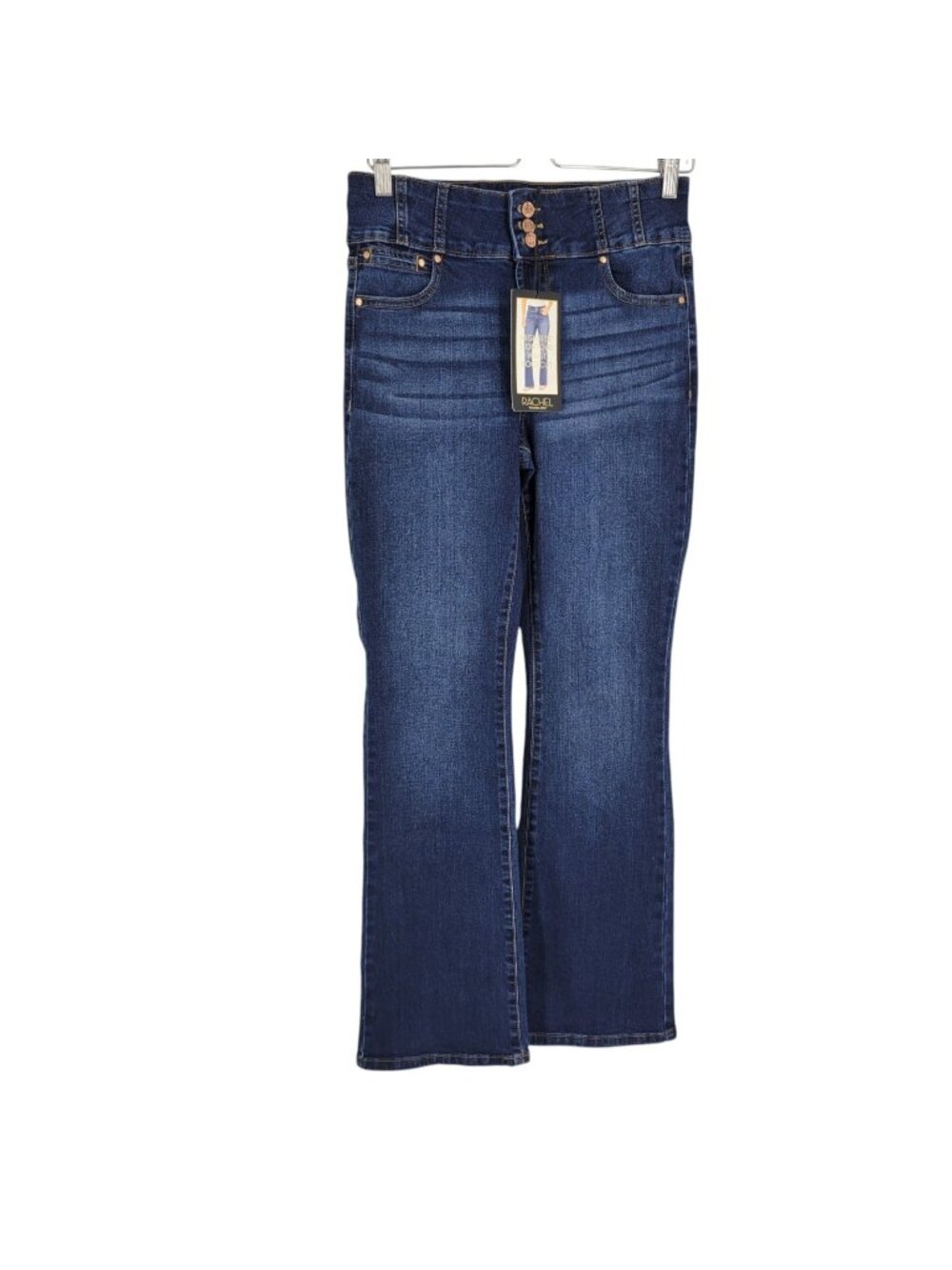 Rachel Rachel Roy 6/28 Jeans High Rise Contour Waist Bootcut Stretch NWT